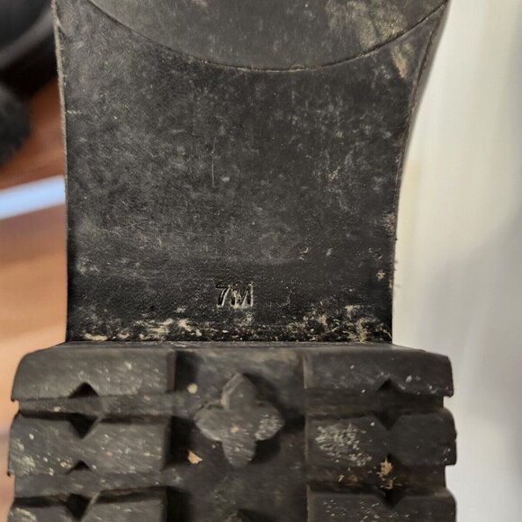 Tory Burch women's black leather boots in size 7 - Picture 7 of 12